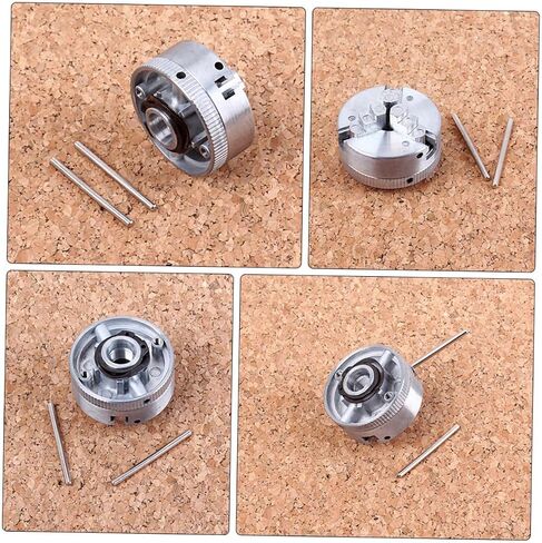 POPETPOP Self Centering Jaw Metal Clamp Chuck for Cnc Lathe Machines Durable and Wear Resistant Design Jaws for Irregular Workpieces Compact for Easy Use in Saudi Arabia