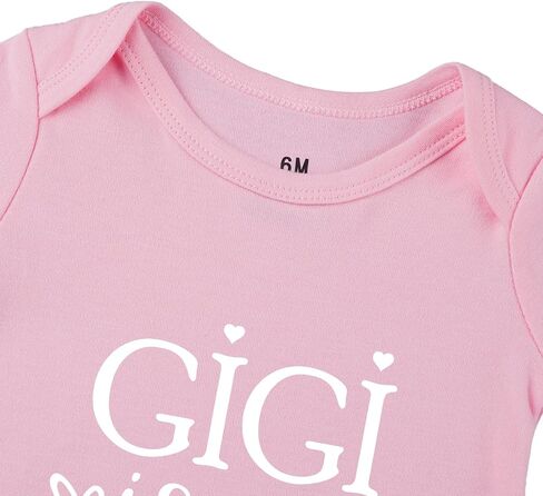 Gigi Is My Bestie Baby Bodysuit I Love My Gigi Baby Bodysuit I Love Grandma Babies Clothes Unisex in Kuwait