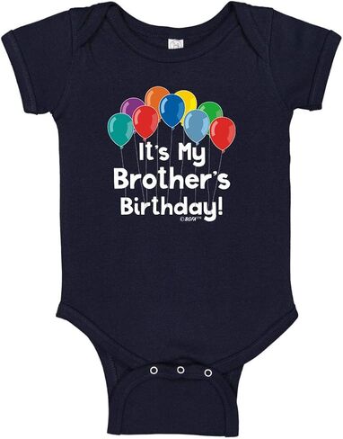 It's My Brother's Birthday Party Apparel Bodysuit in Kuwait