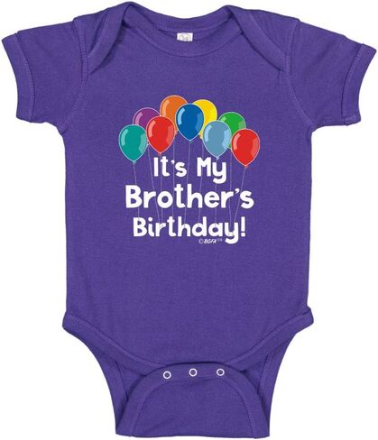 It's My Brother's Birthday Party Apparel Bodysuit in Kuwait