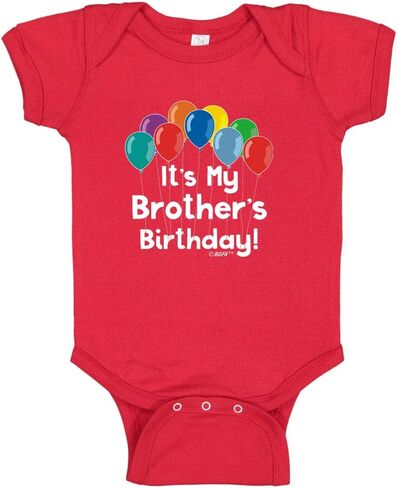 It's My Brother's Birthday Party Apparel Bodysuit in Kuwait