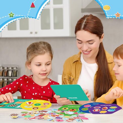 70 pcs sorters for toddlers شكل اللغز ومطابقة الألعاب مع 10 حصائر فرز و 60 قطعة من الأشياء اليومية للأطفال في مرحلة ما قبل المدرسة التعرف على الطفل in Kuwait