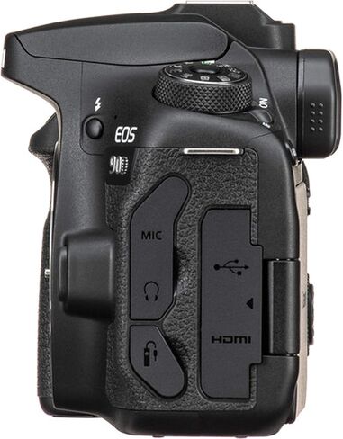 Canon EOS 90D DSLR Camera w/ 18-55mm STM + 420-800mm Super Teamelets + 128GB SPEED SPEED ، U-GRIP ، MICROPHONE ، LED VIDEO LIGH in Saudi Arabia