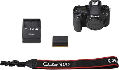 Canon EOS 90D DSLR Camera w/ 18-55mm STM + 420-800mm Super Teamelets + 128GB SPEED SPEED ، U-GRIP ، MICROPHONE ، LED VIDEO LIGH in Saudi Arabia