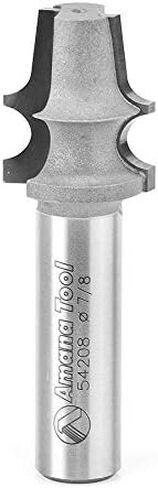 Amana Tool - 54208 Carbide Tipped Edge Beading 5/32 Radius x 7/8 Dia x 1-1/32 x 1/2" S in Saudi Arabia