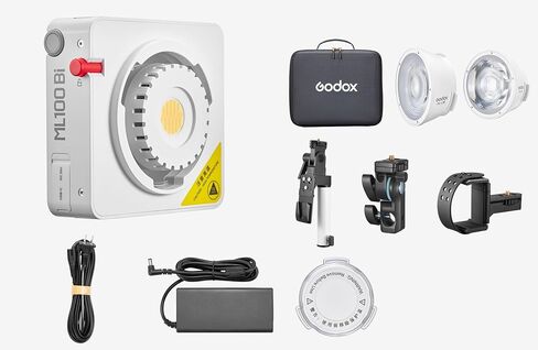 Godox ML100BI LED BI-COLOR LED (15 و 36 عدسة و V-MOTTRIP in Kuwait