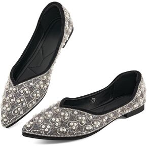 Aomigoct Ballet Flats Shoes for Women: Comfortable Dressy Flat for Wedding- Ladies 2025 Dress Pointed Toe Shoe in Kuwait