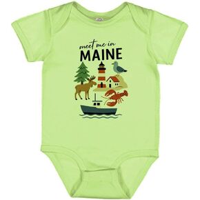 Meet Me in Maine Baby Infant Bodysuit in Kuwait