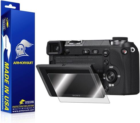 Armorsuit Sony NEX-6/6L Camera Screen Screen Protector Coverage Coverage Grisalshield Protector لـ Sony Nex-6/6L Camera-HD Clear Anti-Bubbl Film in Saudi Arabia