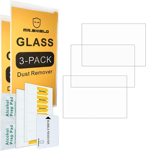 Mr.Shield Screen Protector compatible with Fujifilm Instax Wide Evo [Tempered Glass] [3-PACK] [Japan Glass with 9H Hardness] in Saudi Arabia