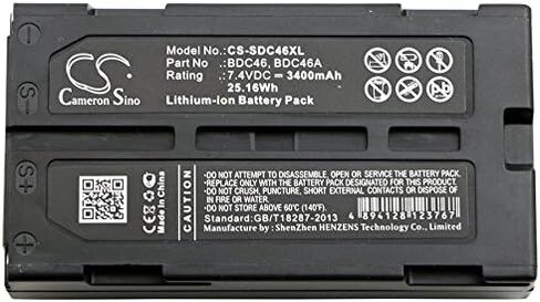 7.4v متوافق مع البطارية Sokkia BDC-46B ، BDC-46C ، SDL30 Set 200 ، Set 210 ، Set 210K ، Set 230R ، Set 230R3 ، Set 230RK ، Set 230RK3 ، Set 300 ، Set 310 ، Set 310K in Saudi Arabia