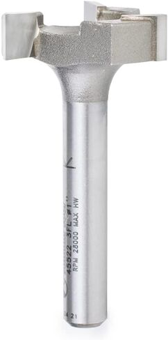 Amana Tool 45522 Carbide TIDED 1 DIA X 1/4 CH X 1/4 SHK X 1-3/4 Long Spanboard Surfacing & Flatting 3-FLUTE BET in Saudi Arabia