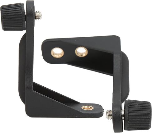 Binocular Tripod Bracket Adapter Mount Stable L Shaped Plastic 1/4in Threading Hands Binocular Holder for Bird Watching Stargazing in Saudi Arabia