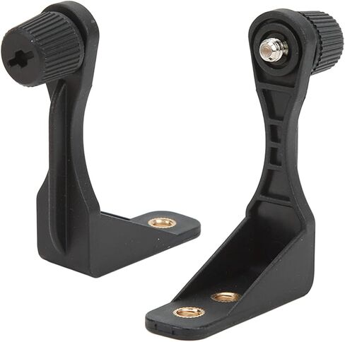 Binocular Tripod Bracket Adapter Mount Stable L Shaped Plastic 1/4in Threading Hands Binocular Holder for Bird Watching Stargazing in Saudi Arabia