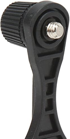 Binocular Tripod Bracket Adapter Mount Stable L Shaped Plastic 1/4in Threading Hands Binocular Holder for Bird Watching Stargazing in Saudi Arabia