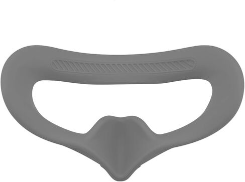 Silicone Eye Pad for DJI AVATA Goggles 2 Flight Glasses Cover Sweat-Proof Non-Slip Washable Face Padding Camera Drone Accessories (Not for DJI Goggles Integra) (Black) in Saudi Arabia
