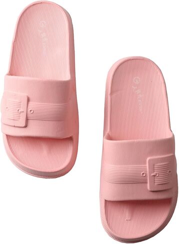 TMA Eyes Cloud Slippers للنساء ، حذاء دش صندل الحمام الداخلي ، الراحة المطلقة ، الوزن الخفيف ، غير القابل للانزلاق in Saudi Arabia
