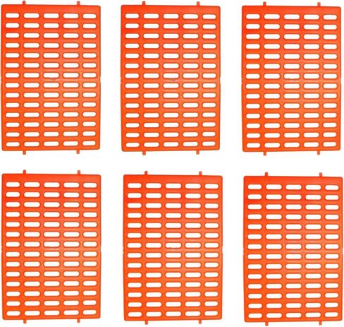 Saguaro Acres Rabbit and Small Animal Cage Resting Mat for Wire Floored Cages - Pack of 6 (Pink, Blue, Teal, Purple, Grey and Orange) in Kuwait