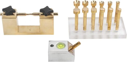 Dop Jig Transfer,12 pcs Brass Dop Stick and Angle Dop 45/90 Degree| Pack of 3 in Saudi Arabia