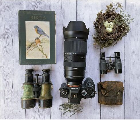 Tamron 50-400mm f/4.5-6.3 Di III VC VXD Lens Compatible with Sony E Mount Bundled with 67mm UV Filter + Camera Cleaning Kit + Lens Pen + Lens Cap Keeper + Microfiber Cleaning Cloth (6 Items) in Saudi Arabia