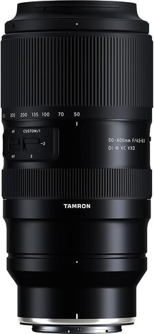 عدسة Tamron مقاس 50-400 مم f/4.5-6.3 Di III VC VXD متوافقة مع Nikon Z Mount مع فلتر للأشعة فوق البنفسجية مقاس 67 مم + مجموعة تنظيف الكاميرا + قلم عدسة + حافظة غطاء العدسة + قطعة قماش للتنظيف من الألياف الدقيقة (6 قطع) in Kuwait