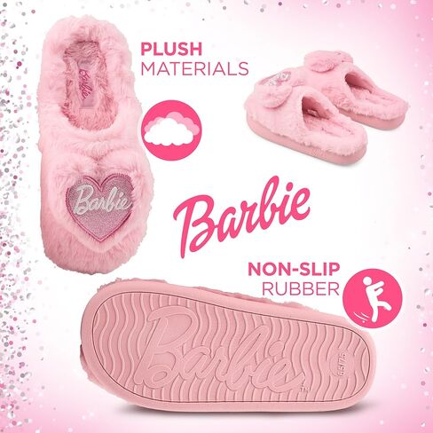 Barbie Womens Slippers Fuzzy House Slippers for Women Outdoor and Indoor Soft Plush in Saudi Arabia