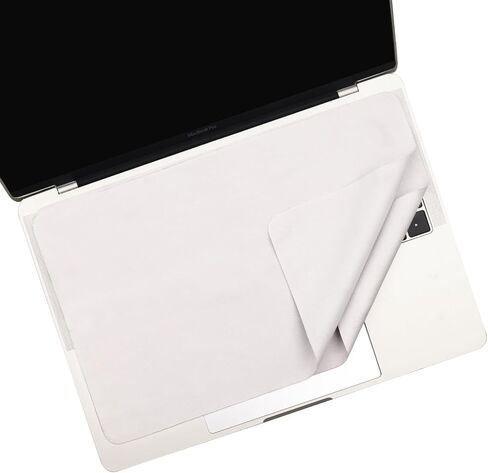 2 PCS Premium Microfiber Screen Cleaner - Laptop Keyboard Cover Imprint Protection - Laptop Screen Cleaner Cloth for 13" 14" MacBook Pro and MacBook Air in Saudi Arabia