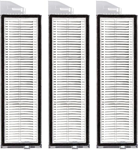 (3 Pack) S8 MaxV Ultra Replacement HEPA Filters for Roborock S8 MaxV Ultra, S8 Max Ultra Robot Vacuum, Replacement Parts, Filters Accessories Kit, Vacuum Filter, Upright Filters, Canister Filter in Kuwait