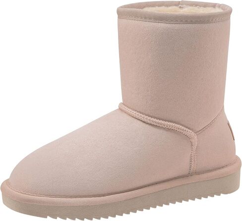CAMEL CROWN Women’s Winter Snow Boots Warm Faux Fur Lined Boots Classic Slip On Ankle High Booties in Saudi Arabia