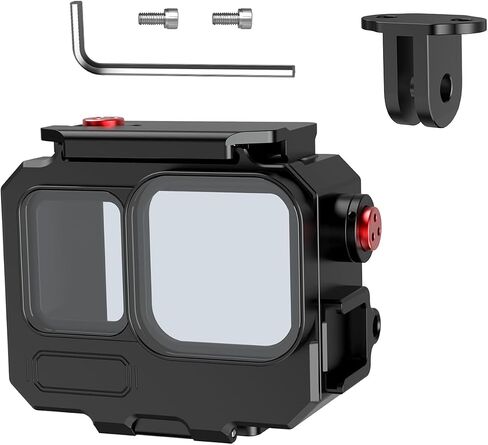 80M Aluminum Waterproof Case for Ace Pro/Ace Pro 2, Camera Dive Cases with Magnetic Mount Adapter, Camera Diving Protective Housing Shell (only Diving Case) in Saudi Arabia