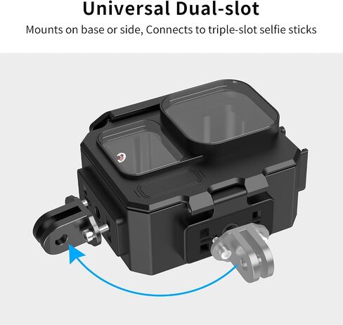 80M Aluminum Waterproof Case for Ace Pro/Ace Pro 2, Camera Dive Cases with Magnetic Mount Adapter, Camera Diving Protective Housing Shell (only Diving Case) in Saudi Arabia