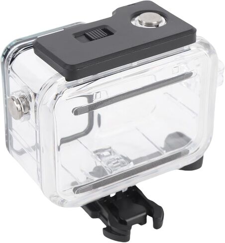 Sanpyl Underwater Case for Underwater Camera, 147ft Dive Protective Housing Case 95% Transmittance for Sport Camera in Saudi Arabia