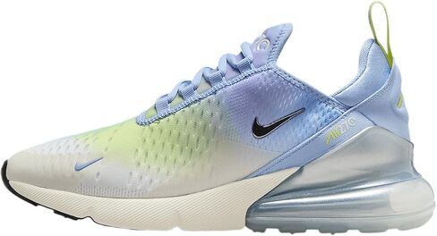 Nike Air Max 270 أحذية نسائية (IB7937-468 ، الألومنيوم/الكوبية/Light Lemon Twist/Silver Metallic) in Saudi Arabia