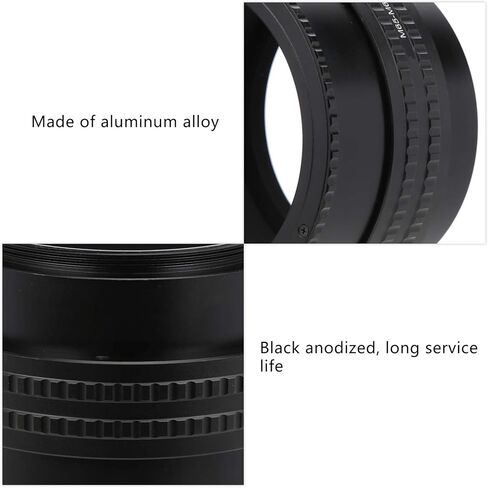 Acouto M65 - M65 محول الهليكويد محول 25‑55 مم كاميرا قابلة للتعديل تركيز محول مروحية امتداد الماكرو سبيكة الألومنيوم in Saudi Arabia