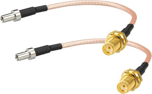 Boobrie SMA to TS9 Coaxial Cable RF Coax Adapter Cable SMA Male to TS9 Female Straight Connector Jumper Cable RG316 Extension Cable Low Loss Antenna Cable 5.9 Inch Pack of 2 in Kuwait
