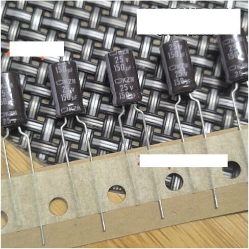 50pcs/100pcs 25v 150uf 25v150uf 6x11mm مكثف 150uf 25v (100pcs) in Saudi Arabia