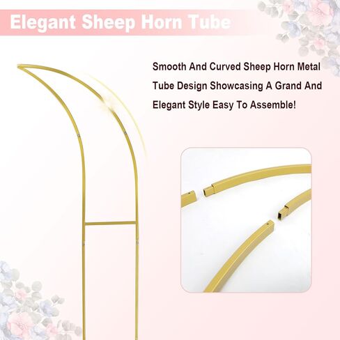 نصف قوس الوقوف نصف القمر قوس القوس المنحني قوس الزفاف القوس الوقوف زهرة القوس القوس القوس الخلفية الوقوف لحضور حفل زفاف حفل عيد ميلاد الذكرى السنوية in Kuwait