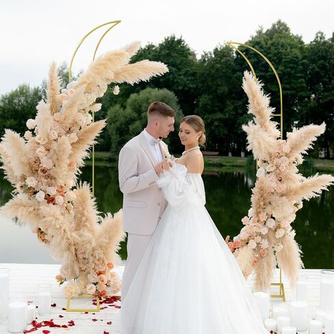 نصف قوس الوقوف نصف القمر قوس القوس المنحني قوس الزفاف القوس الوقوف زهرة القوس القوس القوس الخلفية الوقوف لحضور حفل زفاف حفل عيد ميلاد الذكرى السنوية in Kuwait