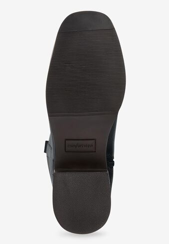 Comfortview Donna Wide Calf Leather Boot Tall Knee High Women's Winter Shoes (Wide Widths Available) in Saudi Arabia