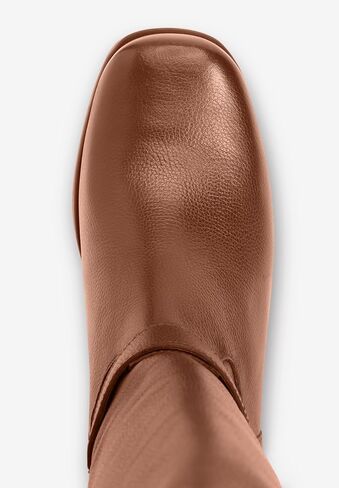 Comfortview Donna Wide Calf Leather Boot Tall Knee High Women's Winter Shoes (Wide Widths Available) in Saudi Arabia