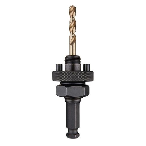 Milwaukee Hole Dozer Carbide Teeth Large Quick-Change Hole Saw Arbor, 7/16-Inch Shank Size in Saudi Arabia