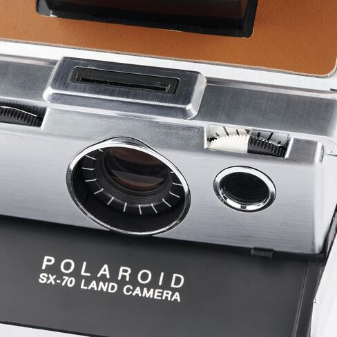 Polaroid SX-70 Land Camera Model 1 – Refurbished Silver & Black Folding SLR | Vintage Instant Camera for SX-70 Film (Renewed) in Saudi Arabia