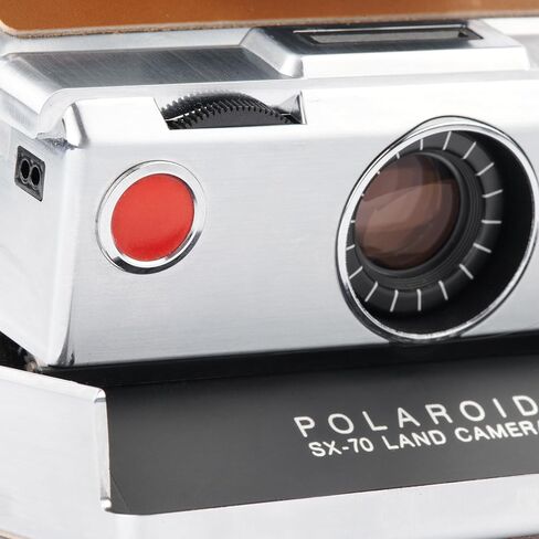 Polaroid SX-70 Land Camera Model 1 – Refurbished Silver & Black Folding SLR | Vintage Instant Camera for SX-70 Film (Renewed) in Saudi Arabia
