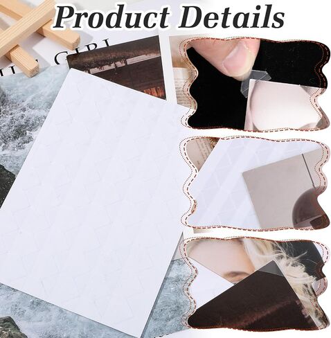 Mabor 2040Pcs Photo Corners for Scrapbooking, Self Adhesive Scrapbook Photo Corner Stickers, Clear Picture Mounting Corners Stickers for DIY Album Journal Memory Books in Saudi Arabia