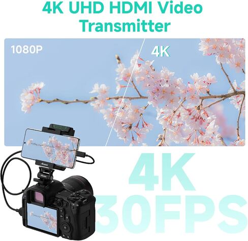 Accsoon Seado 4K Android و NP-F Charger 4-channel in Kuwait
