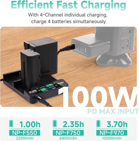 Accsoon Seado 4K Android و NP-F Charger 4-channel in Kuwait