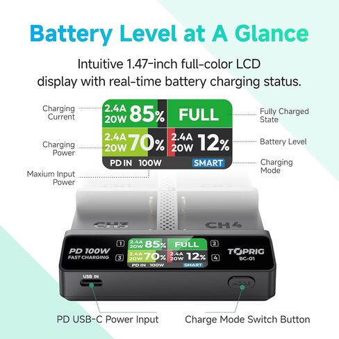 Accsoon Seado 4K Android و NP-F Charger 4-channel in Kuwait