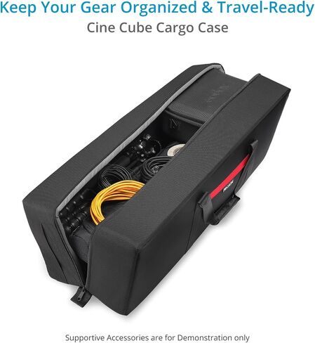 PROAIM 42 "Cine Cube Cargo Case-حقيبة واقية متعددة الأغراض للسفر والتخييم والرحلات على الطرق وتخزين معدات الرياضة والكاميرا. الداخلية مبطنة مع إغلاق السوستة (P-CBCC-04) in Saudi Arabia