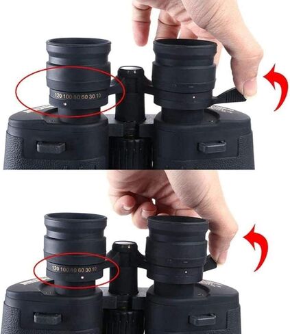 Portable Telescope,Monocular Telescope, Binoculars 10-120x50 Binoculars Binoculars Compact Waterproof Binoculars for Adults with Carrying case,Belt for Bird Watching in Saudi Arabia