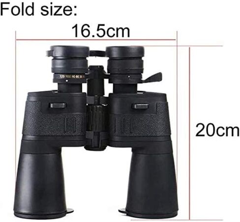 Portable Telescope,Monocular Telescope, Binoculars 10-120x50 Binoculars Binoculars Compact Waterproof Binoculars for Adults with Carrying case,Belt for Bird Watching in Saudi Arabia